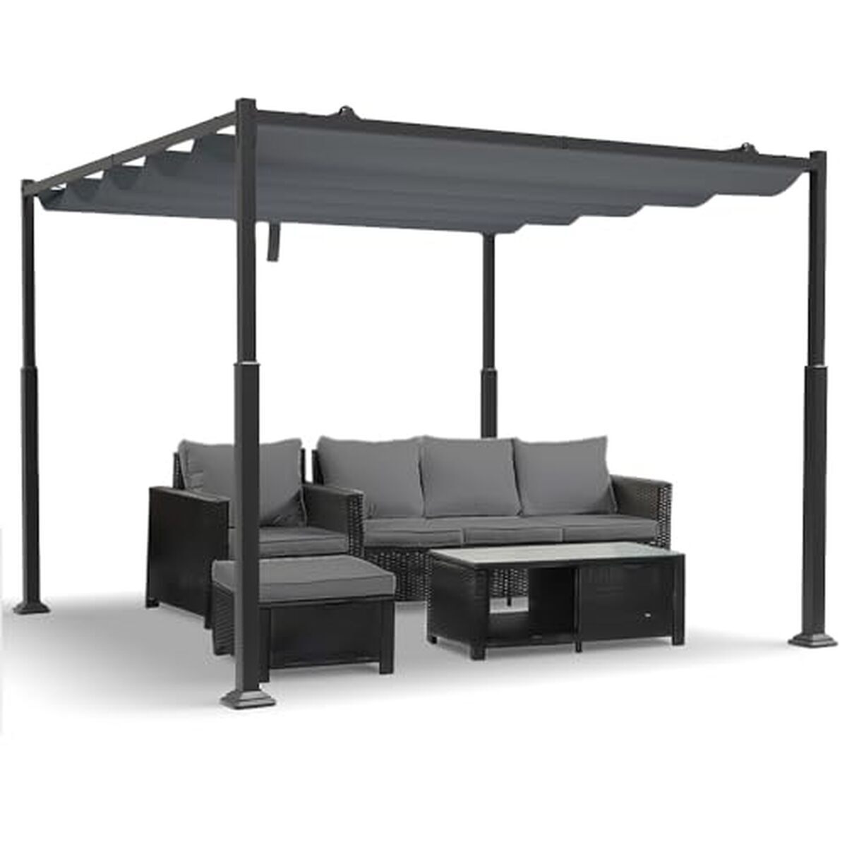 Test : pergola rétractable Vounot 3x3m pour terrasse