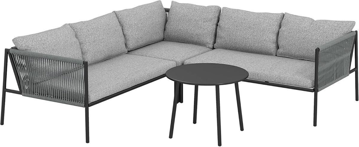 Test : salon de jardin Outsunny en résine tressée