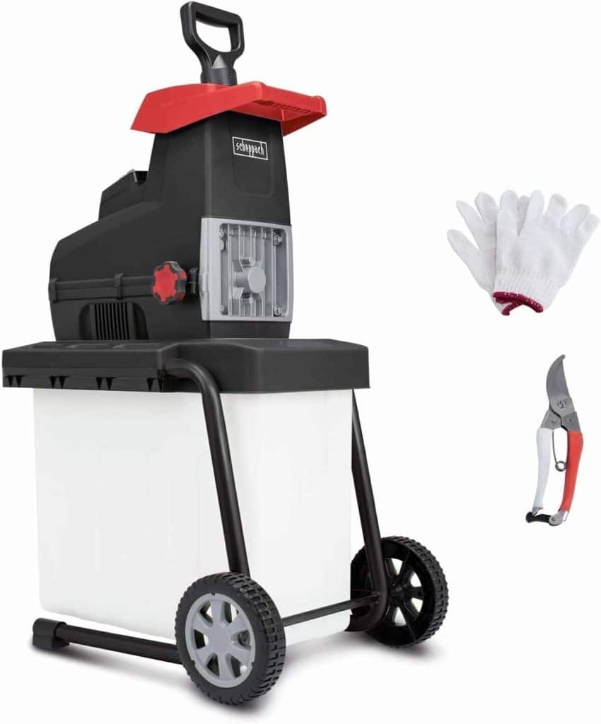 Test Scheppach GS60 : broyeur 2800 W avec collecteur