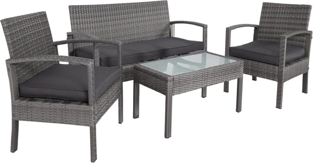 Test salon de jardin Casaria : confort et résistance en polyrotin